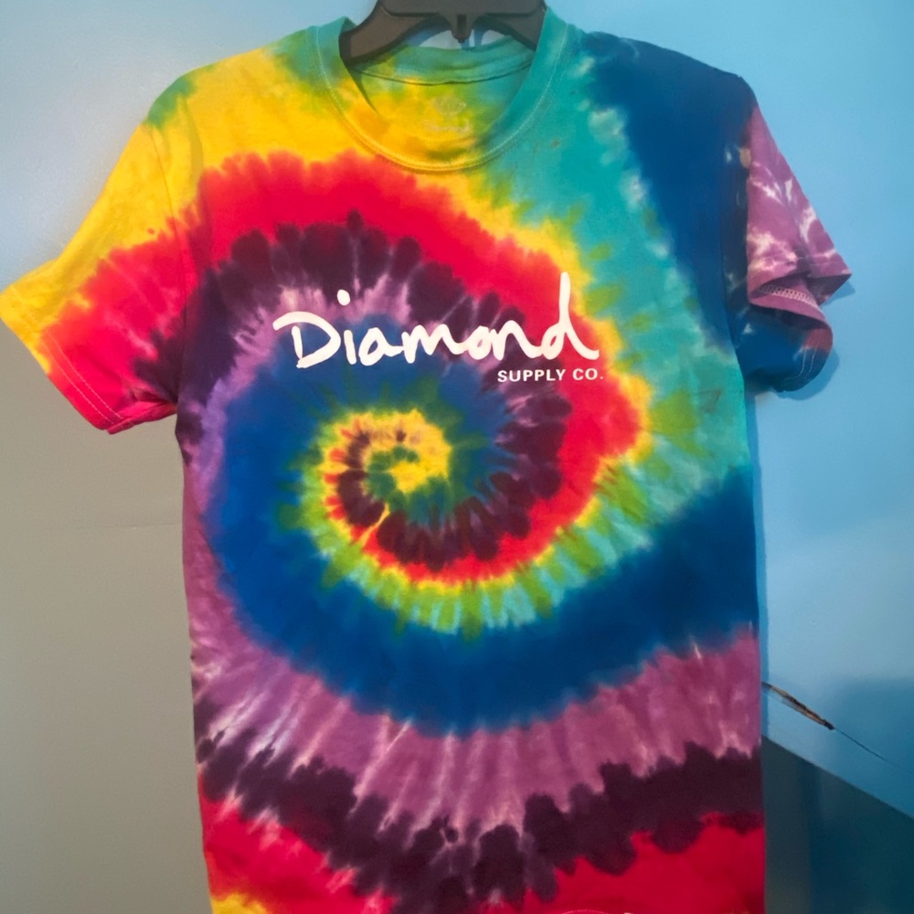 Diamond Supply Co. Tie Dye T Shirt